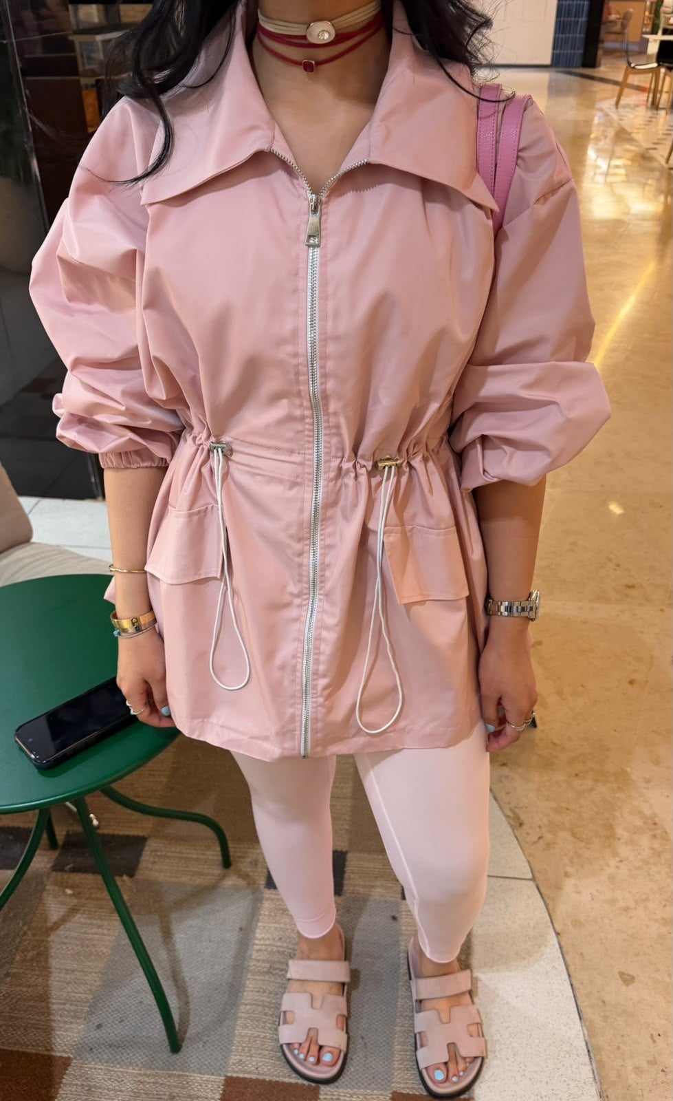 Pink cover up