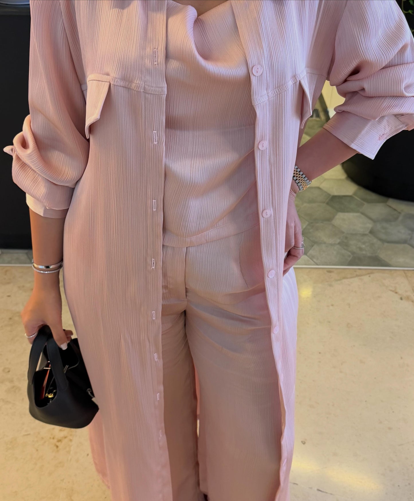 Satin Pink Set 🎀